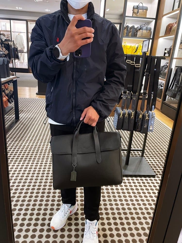 COACH 코치 남성 설리반 포트폴리오 브리프 서류가방 3컬러 C9875