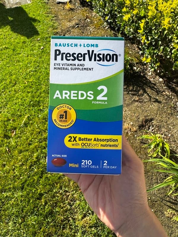BAUSCH LOMB 바슈롬 프리져비전 프리저 아레즈2 210정 PreserVision AREDS2